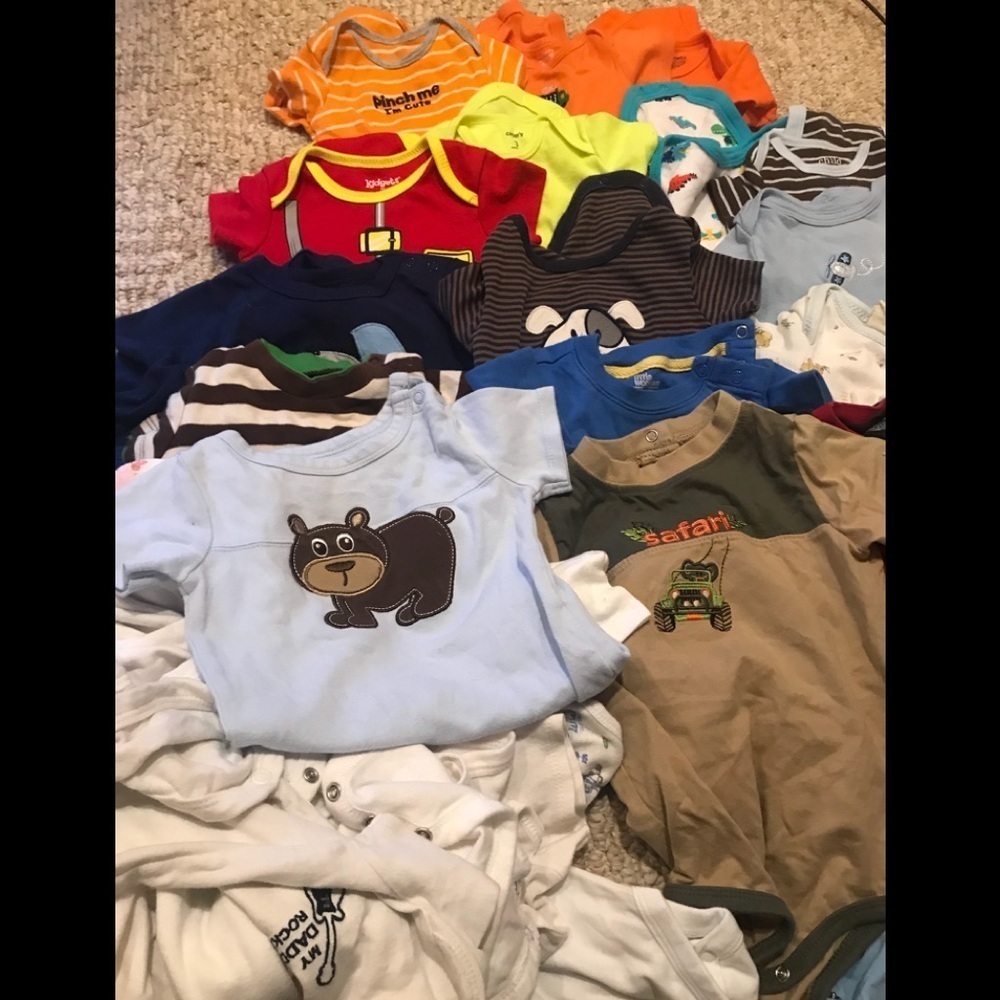 47 Baby Onesie Bundle